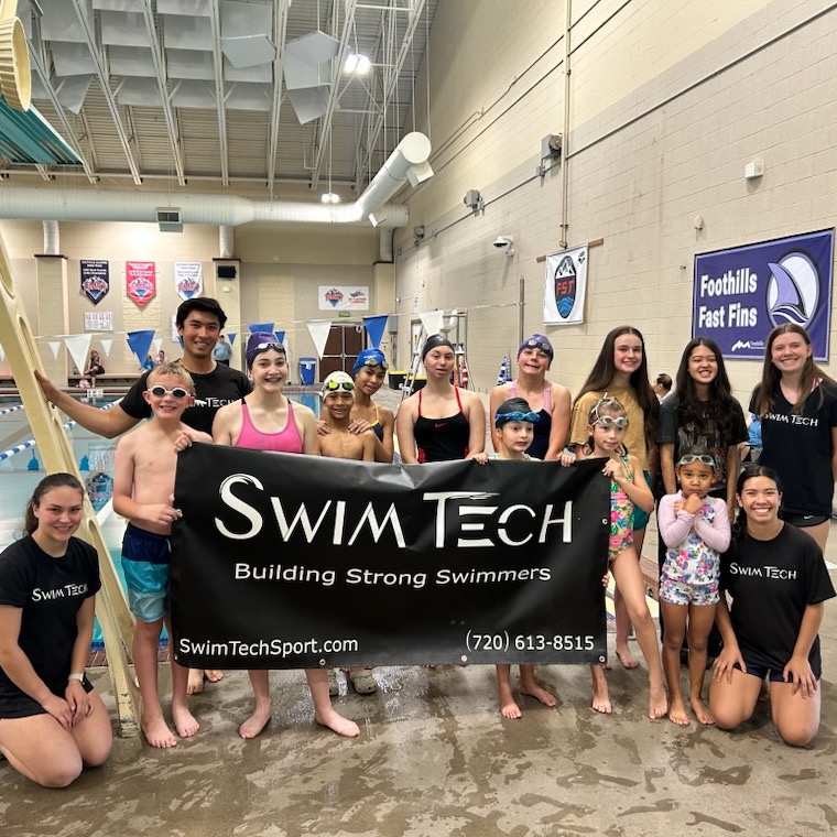 Swim Tech team group photo